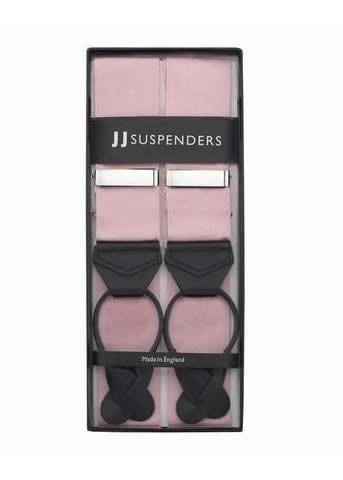 Coral Blush - Formal Pink Suspenders - JJ Suspenders