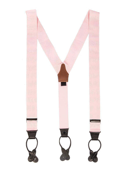 Coral Blush - Formal Pink Suspenders - JJ Suspenders