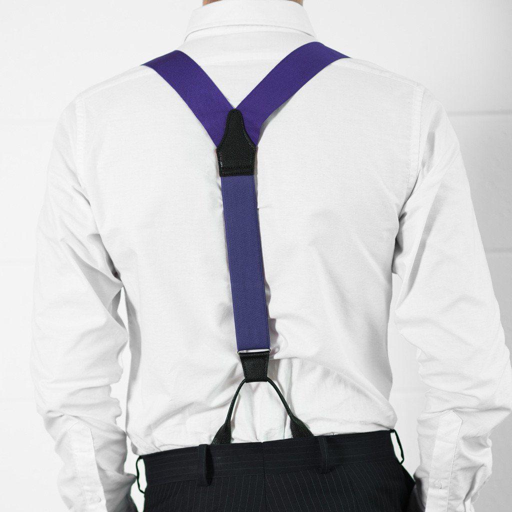 Purple Haze - Formal Purple Suspenders - JJ Suspenders